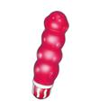 MINI VIBRATOR MASSAGER ROJO  ( 8 FUNCIONES )
