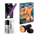 LOTE JUGETES + DVD GAY ( 35-09654SK / 24880 / 91800 / 5837 )