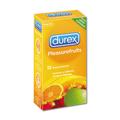 PRESERVATIVOS DUREX SABOR A FRUTAS 12 UNIDADES