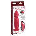 VIBRADOR SILICONA ROJO 20X5 7 FUNCIONES ELITE