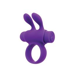 Rabbit Ring Silicone Rechargeable Purple