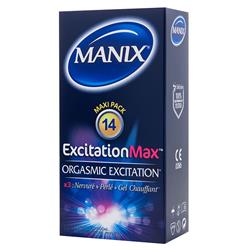 Preservativos Manix Excitatión Max 14 und.