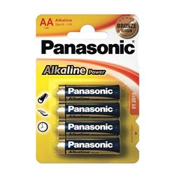 Pilas Panasonic AA Alkalinas 4 uds.