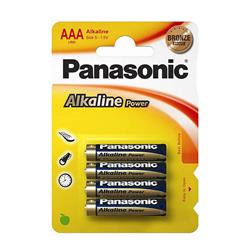 Pilas Panasonic AAA- LR3 Blister 4und.